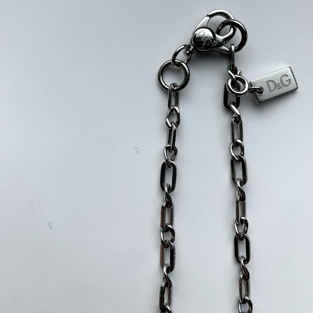 D&G Chain Necklace with D&G Logo Bijou - Picture 5 of 10